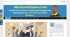 Desktop Screenshot of macdonaldopara.com